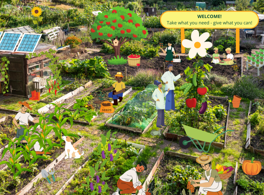 „Gemeinschaftsgarten“, Creative Commons 0