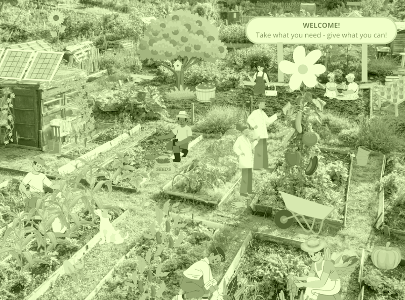 „Gemeinschaftsgarten“, Creative Commons 0